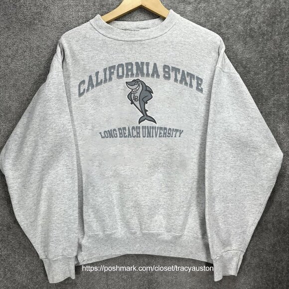 California State University Sweatshirt, Cal State Long Beach unveiled Shirt tee - Picture 1 of 2